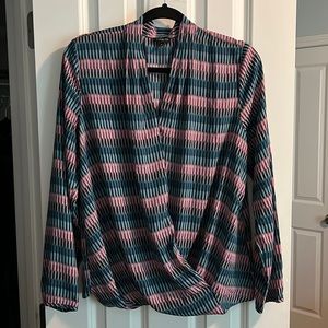 Talbots Long-sleeve Blouse - Size 12, Women
